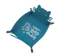 BUBEFSKD Versatile vassoio in pelle con motivo animali e ampio scomparto, perfetto per il viaggio o come presentazione a casa, organizer pieghevole in pelle