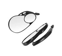 BUBEFSKD Vetro retrovisore resistente alle vibrazioni, ampie aree visive, antiriflesso, facile da installare sul lato della moto