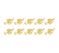 BUBEFSKD Vite di sicurezza sul retro degli orecchini pratico collegamento postale con comandi di bloccaggio per la sicurezza dei tacchetti, Taglia unica, come descritto