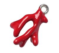 BUBEFSKD Vivere Oceano Corallo Pendente Fascino Per Gioielli Fabbricazione Portatile Lega Robusto Artigianato Artigianato Forniture di Gioielli Fatti A Mano, Taglia unica, come descritto