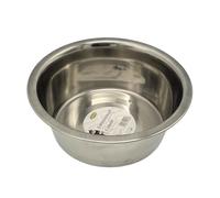Bubimex - Ciotola in Acciaio Inox per Cani e Gatti - Contenitore per Acqua e Cibo - Resistente, igienico, Facile da Pulire e Senza Tempo - Ciotola di Alta qualità - 1,80 L