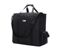 BUBM Borsa da trasporto per computer desktop, borsa imbottita in nylon per il trasporto di computer Tower PC, tastiera, cavo e mouse