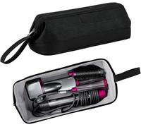 BUBM Borsa portatile da viaggio compatibile con asciugacapelli Dyson Supersonic, styler Dyson Airwrap, piastra per capelli Dyson Corrale, colore nero