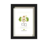 BUBOLA & NAIBO - CORNICE LEIDA SERIE SMILE IN PPC COLORE NERO 40 X 50 CM. 5860C NE 17