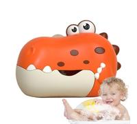 Bubola Per Giochi A Bolle - Macchina Bolle Automatica Musicale | Blower Dinosauro Con Ventosa | Bagna Giocattolo Elettrico Per Bambini 3+ Anni | Accessorio Da Bagno Interattivo Per Diverti