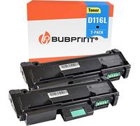 Bubprint 2 Toner compatibili con Samsung MLT-D116L Nero