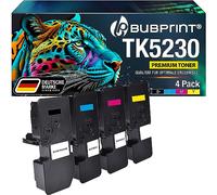 Bubprint 4 Cartucce Toner compatibili per Kyocera TK-5230 TK5230 TK 5230 per Ecosys M5521cdn M5521cdw P5021cdn P5021cdw M5521 P5021 cdn cdw M-5521 BK C M Y