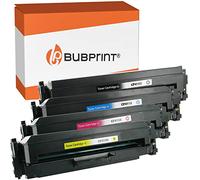 Bubprint 4 Toner compatibili con HP 410X CF410X CF411X CF412X CF413X