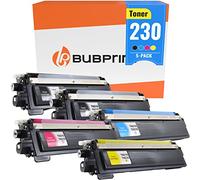 Bubprint 5 Toner compatibili con Brother TN-230 BK C M Y | Per DCP-9010CN HL-3040CN HL-3070CW MFC-9120CN MFC-9320CW