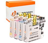 Bubprint - Cartucce XL PREMIUM di ricambio per Brother LC-123 LC123 LC-127 LC-125 XL, con chip Set da 4