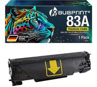 Bubprint Cartuccia Toner compatibile per HP CF283A 83A per LaserJet Pro MFP M125a M125nw M126a M126nw M127fn M127fs M127fw M128fn M128fw M201dw M201n M225dn M225dw M226dn M226dw Nero