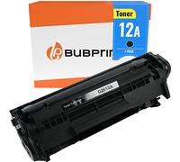 Bubprint Cartuccia Toner compatibile per HP Q2612A 12A per LaserJet 1010 1012 1015 1018 1020 1022 1022N 1022NW 3015 3020 3030 3050 3052 3055 M1005 M1319F MFP Nero