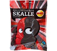 Bubs Skull Raspberry Liquirizia 2 pacco of 90g