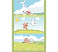 Bubu and Dudu Bright Sunny Day Notebook: Cute Bear Couple Journal
