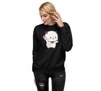 Bubu and Dudu Holding Slipper - Felpa unisex premium, Nero, XL