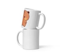 Bubu and Dudu Mug Tazza bianca lucida 325 ml, bianco