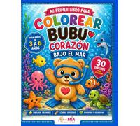 Bubu Corazón: Bajo el Mar: Libro para colorear