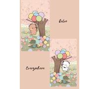 Bubu Dudu Color Everywhere Notebook: Kawaii Balloon Adventure Journal