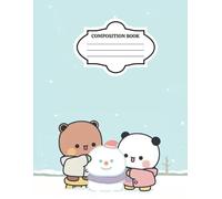 Bubu Dudu Cute Composition Notebook: 8.5 x 11 in Wide Ruled, 120 Pages, Durable Soft Cover, Perfect for School, Office, or Personal Use