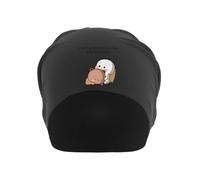 Bubu Dudu Even When I'm Grumpy Ande Stressed Berretto unisex sottile in cotone nero