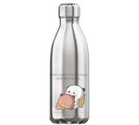 Bubu Dudu Even When I'm Grumpy Ande Stressed - Borraccia termica isolata sottovuoto, colore: argento