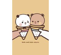 Bubu & Dudu Gelato Cone Notebook: Sweet Summer Kawaii Journal