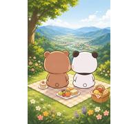 Bubu Dudu - Picnic with a View: Lined Notebook