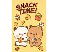 Bubu & Dudu Snack Time Notebook: Cute Kawaii Bear Journal