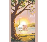 Bubu & Dudu Sunset Swing Sandwich Notebook: Cute Picnic Evening Journal