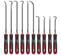 Bubuny 10 pezzi Rimozione del Paraolio Cacciavite Gancio di Prelievo di Precisione Paraolio Kit di Ganci Raschietto Gancio Strumento di Rimozione Guarnizione O-ring