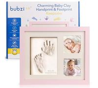 Bubzi Co Kit di creazione di impronte e impronte per neonati e ragazze, regali per neonati (Ballet Pink)