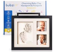 Bubzi Co Kit di creazione di impronte e impronte per neonati e ragazze, regali per neonati (Jet Black)
