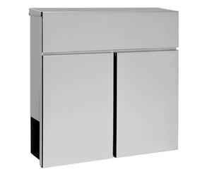 Buca Delle Lettere V2Aox Moderno Acciaio Inossidabile Muro Cassetta Della Posta
