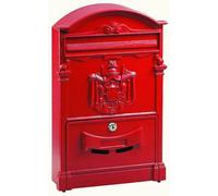 Buca Lettere Cassetta Postale Posta per Esterno in Alluminio 26x9x41 Vari Colori