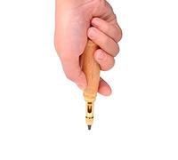 Buca set di cinture da orologio da orologi cinghie cogni collars selle tessuto tessuto fai da te o progetti artigianali per un pugno rotativo muto con punta a 6 dimensioni 1,5-4 mm