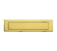 BUCALETTERE POSTA DA APPLICARE COTTALI OTTONE LUCIDO MM 254X75
