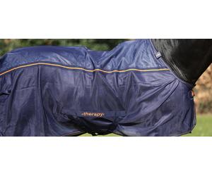Bucas Therapy Mesh Cooler Navy/Orange - 155 cm