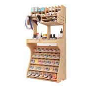 Bucasso Plastica Modello Vernice Rack Modello Strumento Organizzatore di stoccaggio All-in-One Modello Banco di lavoro Assemblea Plastica Modello di costruzione di stoccaggio GK SY