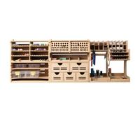Bucasso Werkzeug-Organizer für Plastikmodelle, zum Ordnen von Werkzeugen für den Plastikmodellbau, Zangen/Pinzetten/Bürsten/Schraubendreher, geeignet für Tamiya/Gundam Tools GK Pro