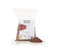 Bucce di cacao 300 g - naturali per infusi e prodotti da forno - Ingrediente aromatico per tè al cacao - Prodotto proveniente da São Tomé e Príncipe