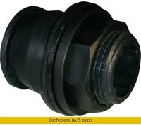 Bucchi Raccordo Nylon Dritta x Cass.Ad Espansione 3 / 4 Pezzi 5 0402810.050505E
