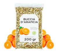 Buccia di Arancia 200gr - Bucce di Arancia per Te e Infuso - Ideale per Uso Alimentare - Buccia di Arancia Sfuso