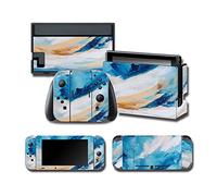 BUCEN Per Switch NS Skin Sticker Decal Cover per Switch NS Console Skin Dock Joy con Wrap Full Wrap Skin NS Vinyl 31821 Adesivo per Presa