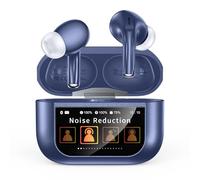 Bucephalus Auricolari wireless, con cancellazione attiva del rumore con custodia di ricarica intelligente, cuffie Bluetooth 5.4, riproduzione 48 ore e suono stereo bassi, compatibili con iPhone