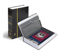 Buch-Tresor: Material: Einband aus Kunstleder, Safe aus Stahl