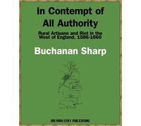 Buchanan Sharp In Contempt of All Authority (Tascabile)