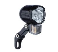 Büchel Luce anteriore E-Bike Shiny 6-48V 80 Lux Argento