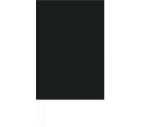 Buchkalender 1T/1S 336S schwarz 2027: Tagesplaner 15x21 cm mit 7 Tagen auf 6 Seiten, Zeiteinteilung 7-19 Uhr, Tages- & Wochenzählung, Leseband & Eckenperforation für Arbeit & Studium