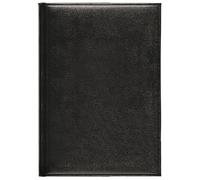 Buchkalender Concept Balaton schwarz 2027: Terminplaner mit Wochenkalendarium. Din A5 Terminkalender je Wochentag eine Seite. Extra Platz für Notizen.