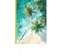 Buchkalender Style Beach 2027: Taschenkalender A5 (14,5x21 cm) - Tagesplaner mit Zeiteinteilung, Leseband, Notizbereich & Monatsübersicht, für Beruf, Schule & Alltag